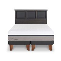 Cama Europea CIC Base Dividida 2 Plazas Balance + Respaldo Torino