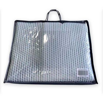 Imagen 2 del producto Quilt Liso Illusions 1,5 Plazas Atenas Gris