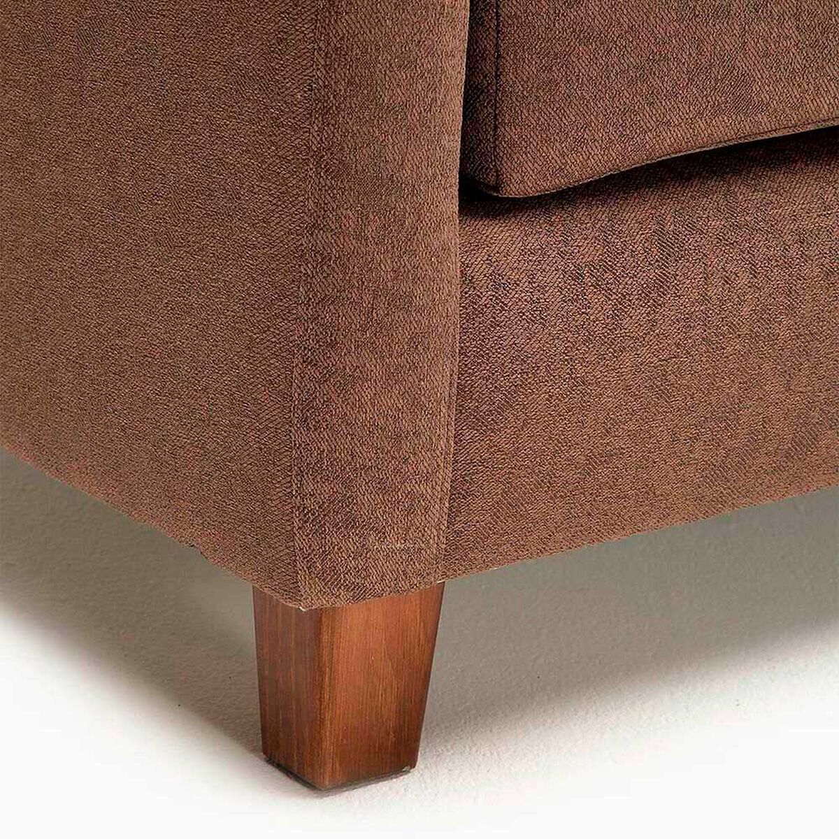 Juego de Living Barra Design Elena Sof&aacute; 3 Cuerpos + Dos Sillones 1 Cuerpo Caf&eacute;