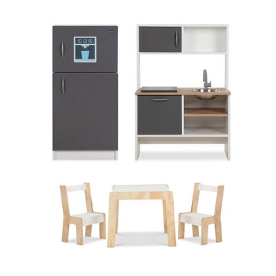 Combo Infantil Sala de Juego CIC Blanco Grafito