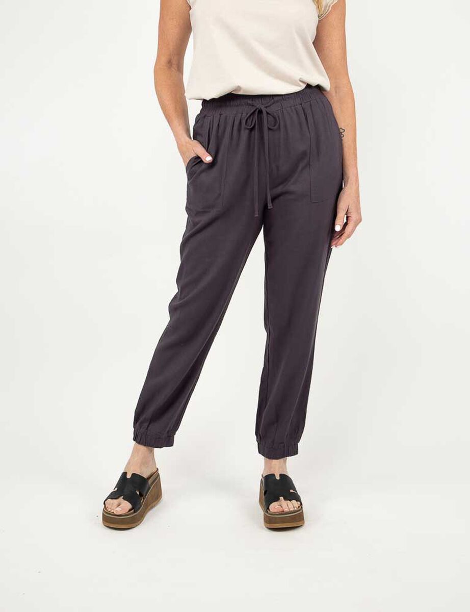 Pantalón Con Cintura Elasticada Mujer Portman Club