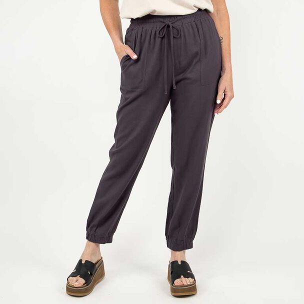 Pantalón Con Cintura Elasticada Mujer Portman Club