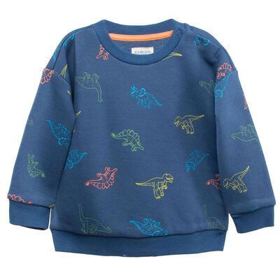 Imagen 2 del producto Polerón de Algodón Chess Baby Azul, Coral, Mostaza