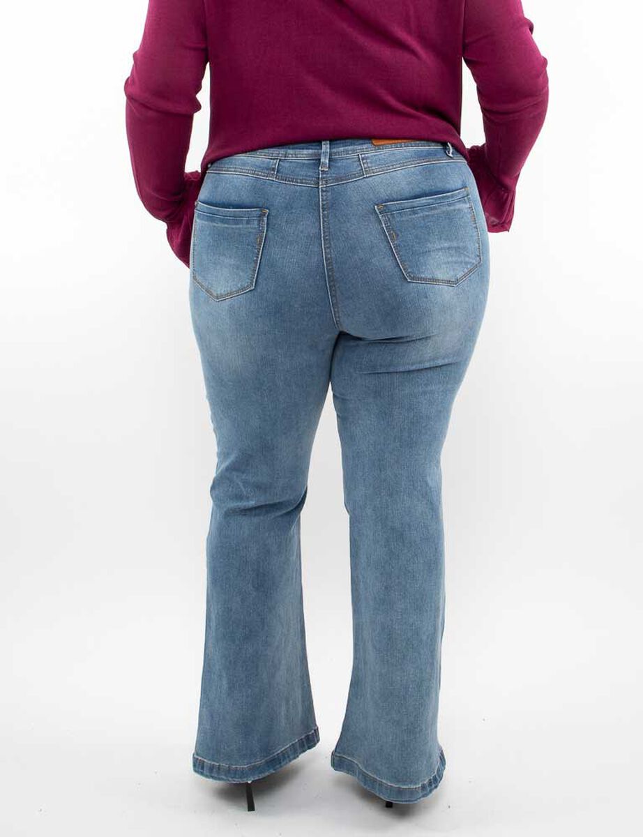 Jeans Flare Mujer Extralindas