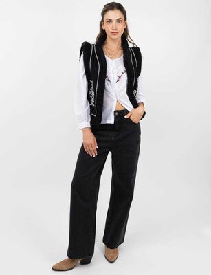 Imagen 2 del producto Chaqueta Sin Mangas Mujer Alma Negro