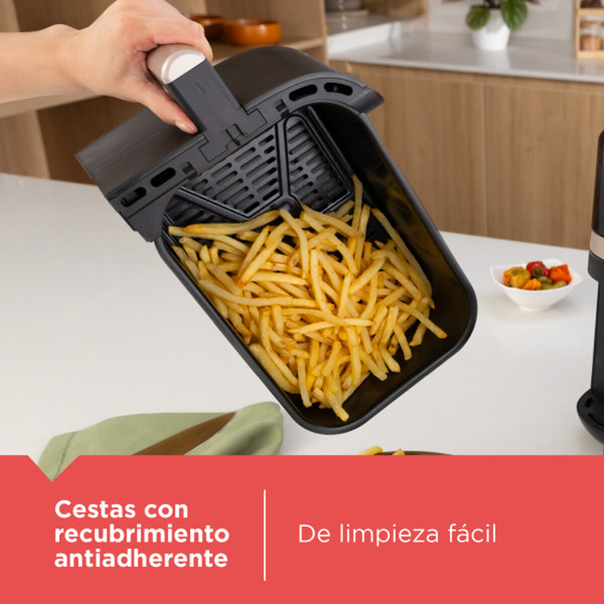 Freidora de Aire Black Decker Afbd92-1Bdcl 9 lts.