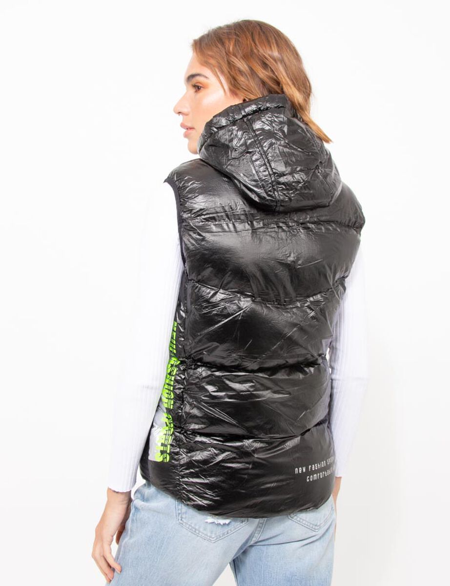 Parka Eléctrica Sin Mangas Mujer Icono