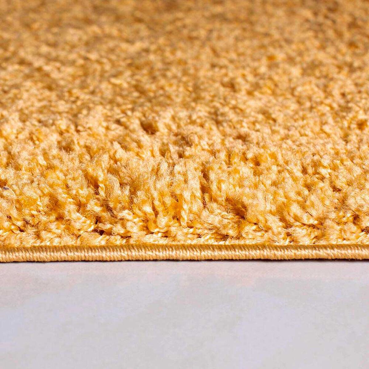 Bajada De Cama Doral Shaggy 100 x 60 cm Amarillo