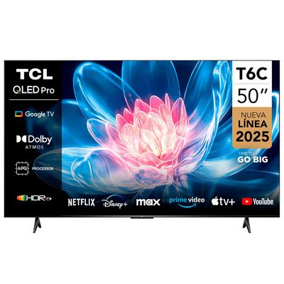 Imagen 1 del producto Smart TV QLED 50"" TCL 4K UHD T6C
