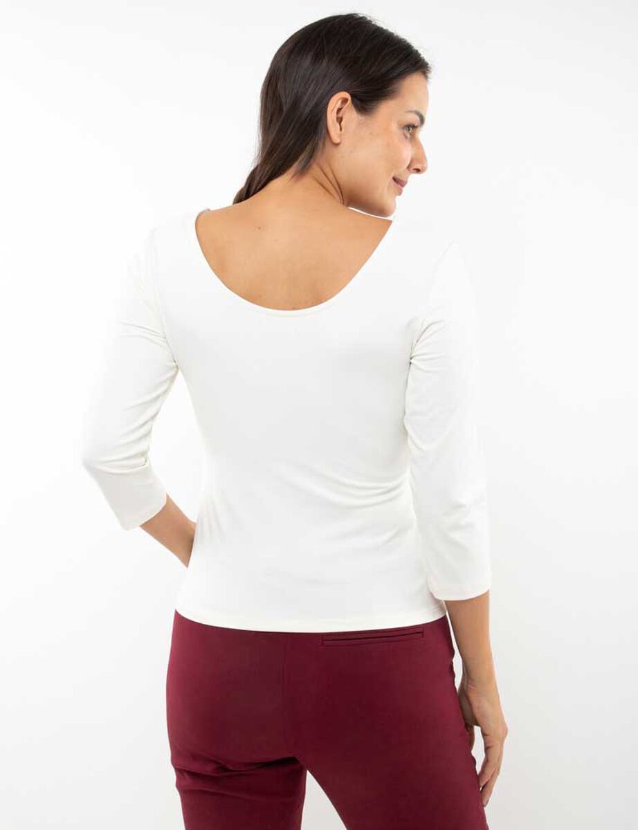 Polera Manga 3/4 Mujer Zibel