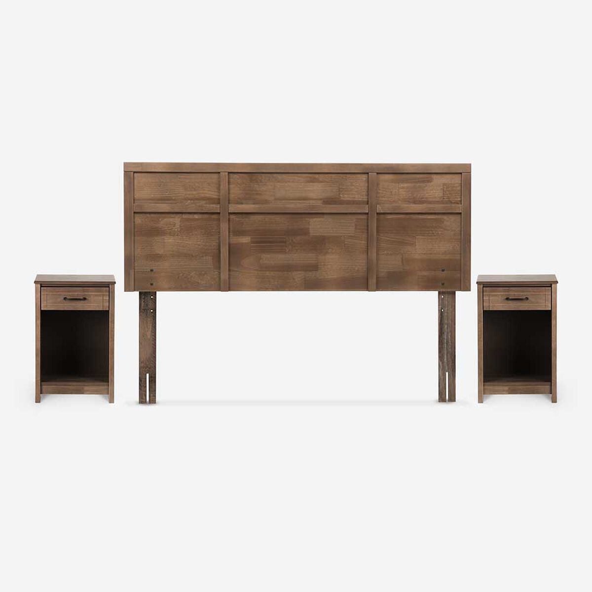 Respaldo + 2 Veladores Rosen 2 Plazas Robin Café