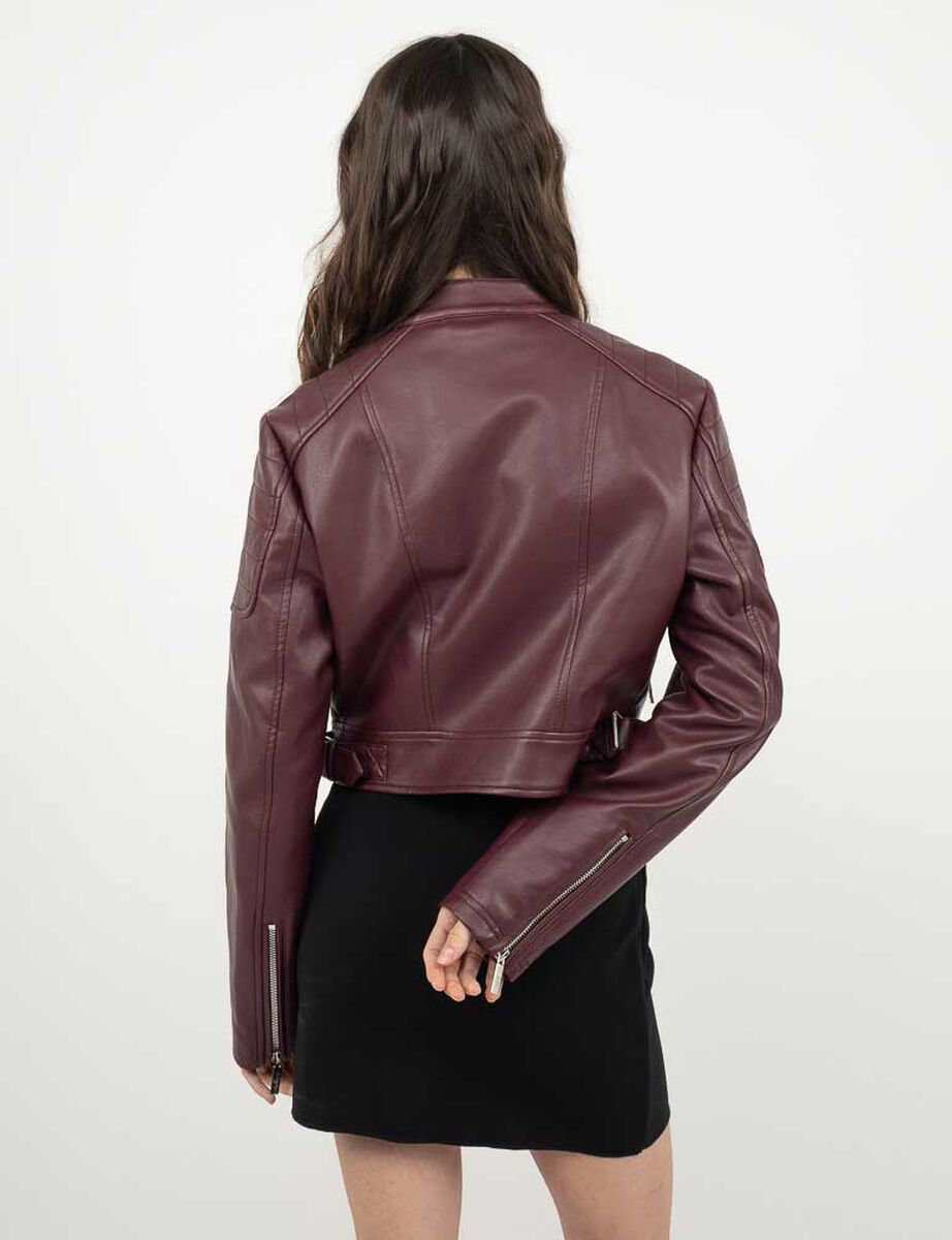 Chaqueta Ecocuero Mujer Soviet