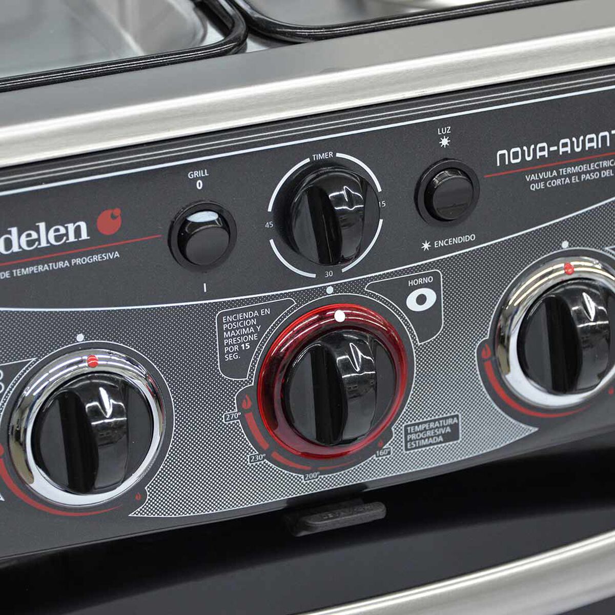 Cocina a Gas Sindelen CH-9800NG 4 Quemadores