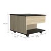 Mesa de Centro TuHome 5G-1 Rovere Wengue