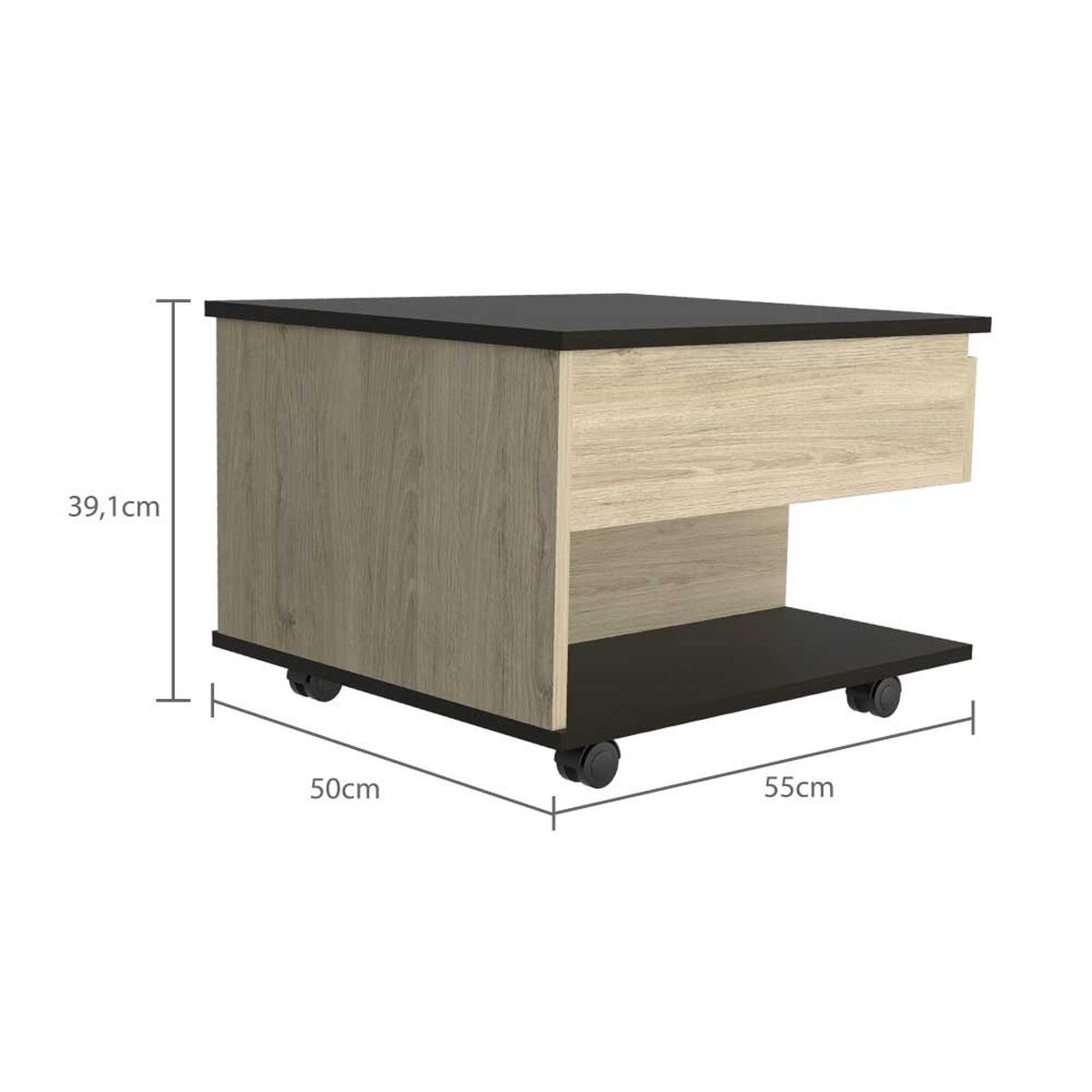 Mesa de Centro TuHome 5G-1 Rovere Wengue