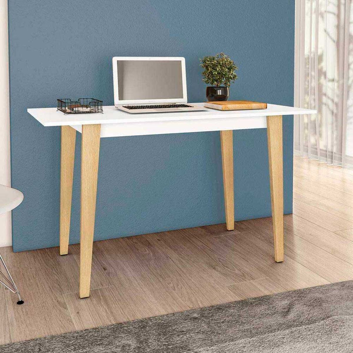 Escritorio Mobilo Lyr Blanco Miel