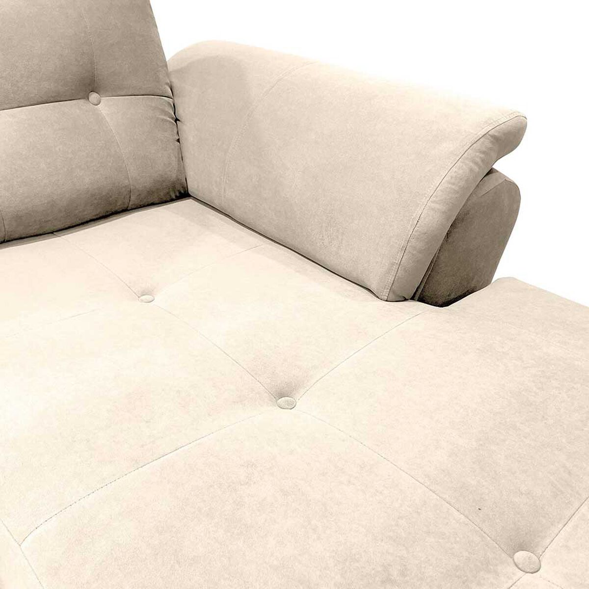 Sof&aacute; Seccional Living Factory Boston 5 Cuerpos Beige