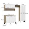 Mueble de Cocina Roca Arizona 1 Cajón 9 Puertas Blanco