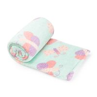 Frazada Sherpa Casanova Kids 1.5 Plazas Butterfly