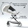 Coche de Paseo 360° Reclinable Playkids Negro Lubabycas
