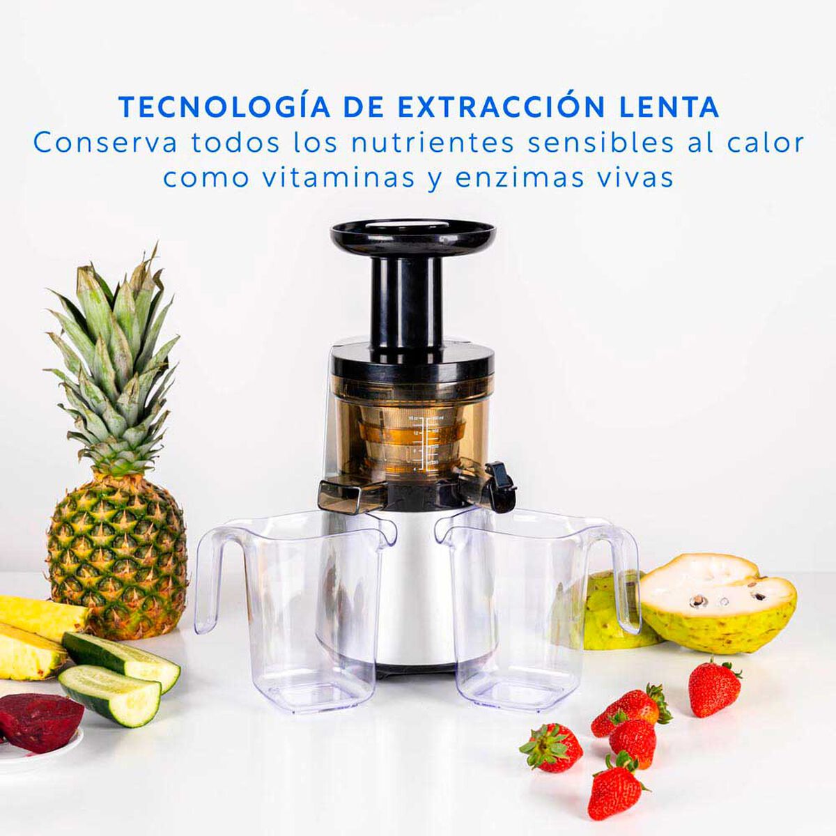 Prensadora de Jugo Easyways Slow Juicer Pro 0,5 lts.
