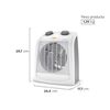 Termoventilador Mademsa TV1000