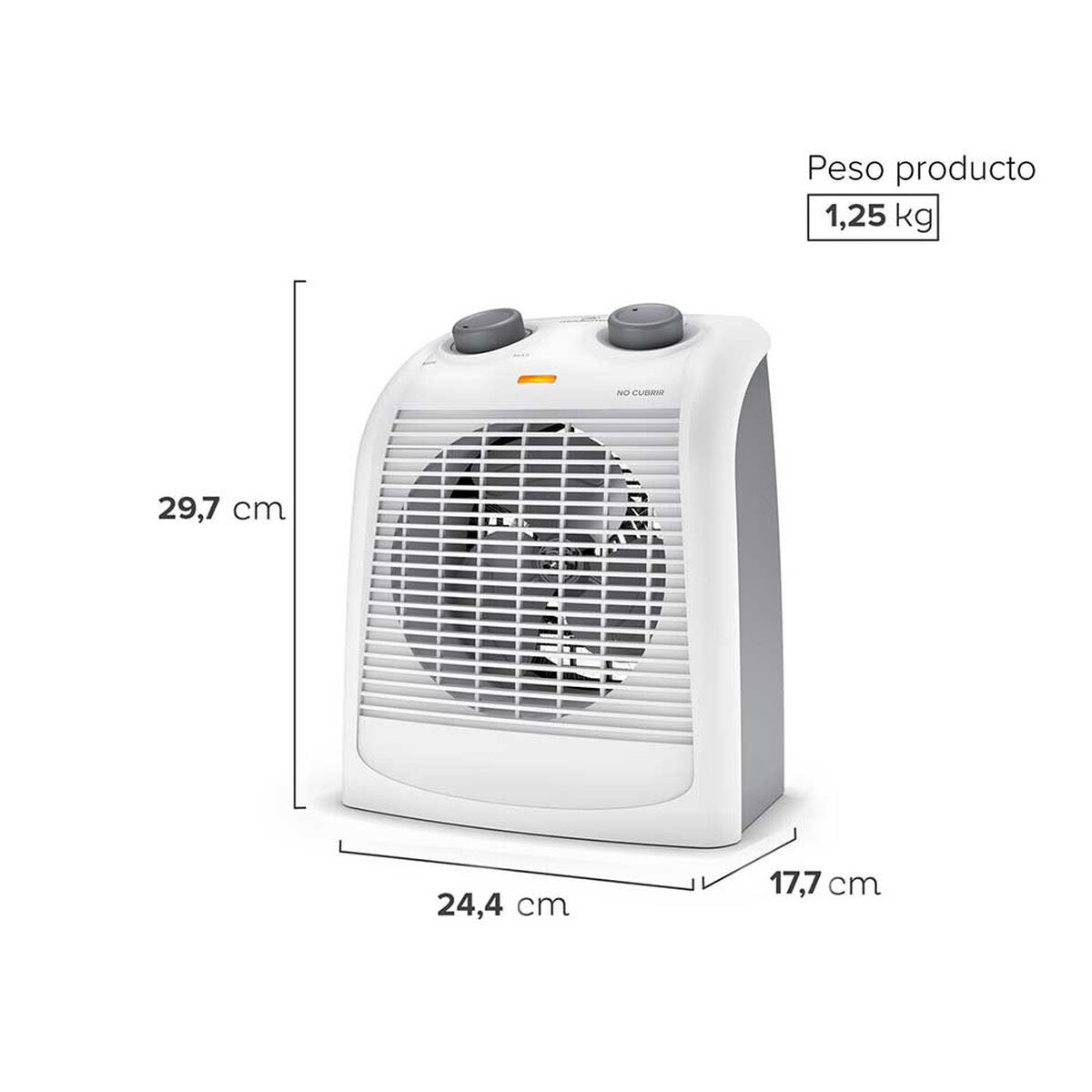 Termoventilador Mademsa TV1000