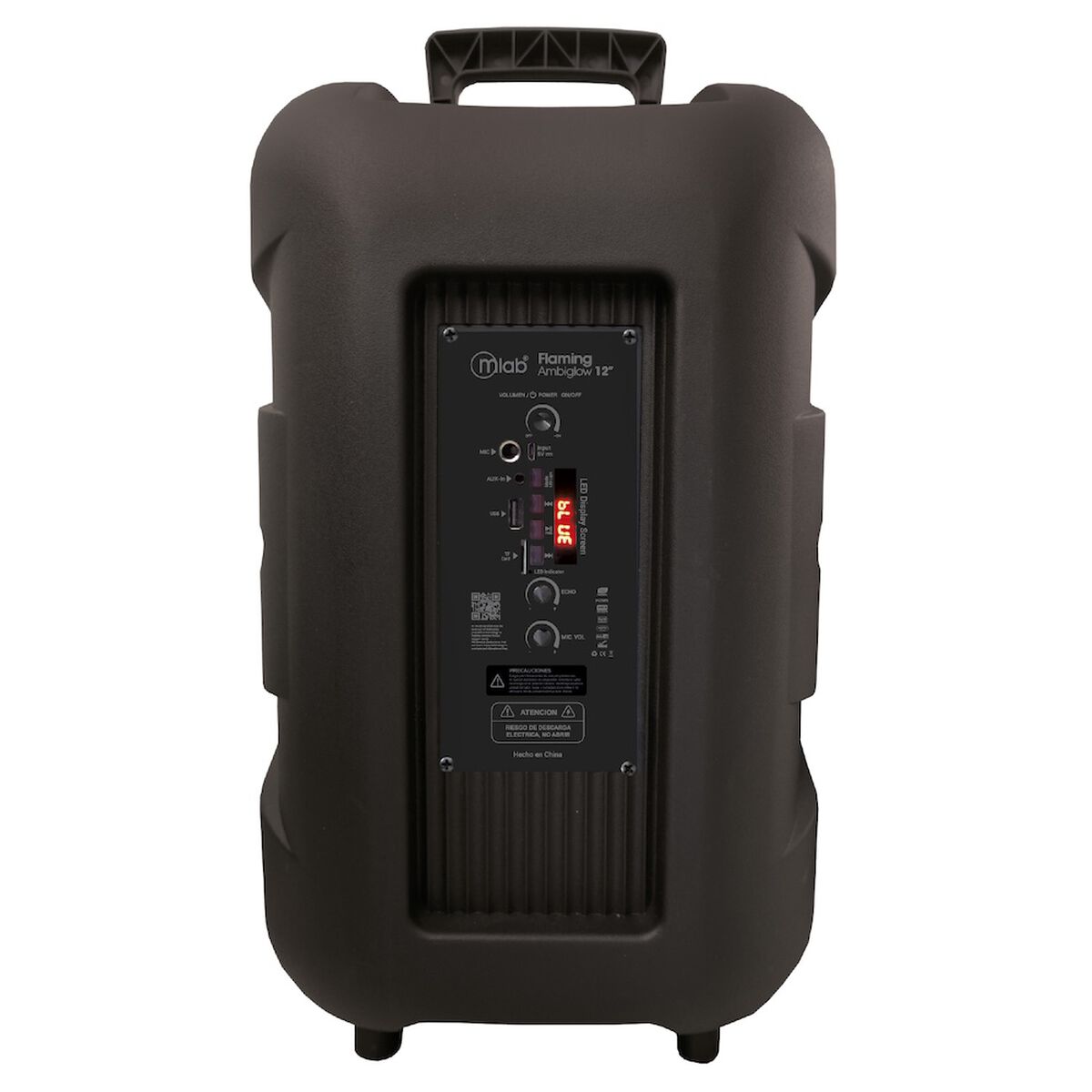 Parlante Portátil Bluetooth MLAB 9480 12" Negro