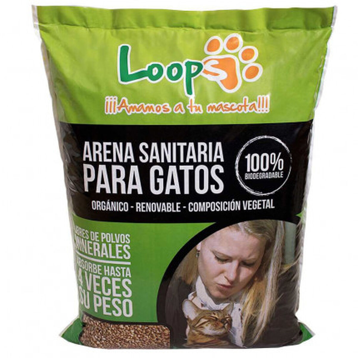 Arena Gato Biod Loops 2  Kg