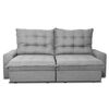 Sofá Cama Innovamuebles Magestic Córdoba 2 Cuerpos Gris Claro