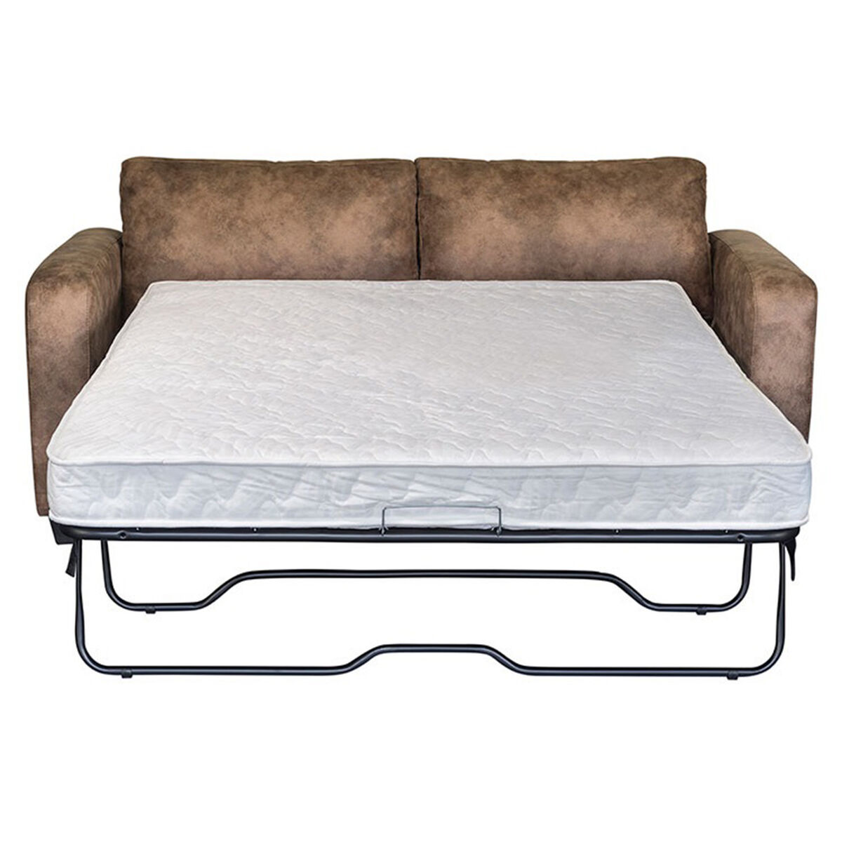 Sofá Cama Tela Rosen Enzo 3 Cuerpos Moca
