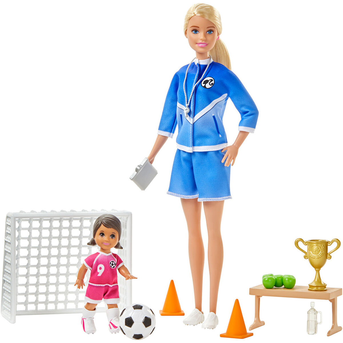 Barbie Careers Muñeca Maestra de Fútbol Abc