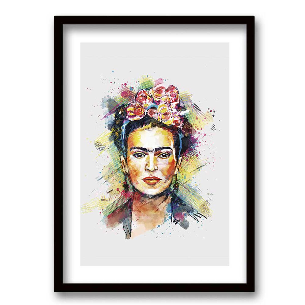 Cuadro Decorativo Retela Frida Pain 40 x 30 cm