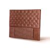 Respaldo Latam Home King Brescia Cuero Tabaco