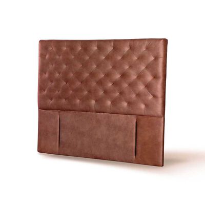 Imagen 2 del producto Respaldo Latam Home King Brescia Cuero Tabaco