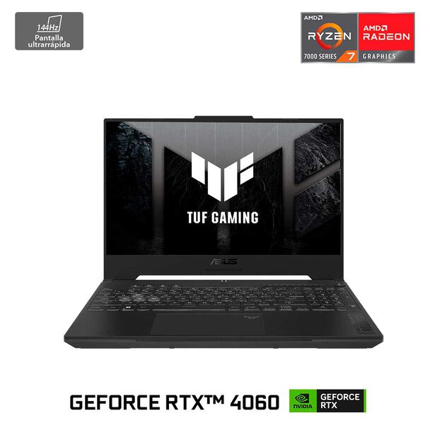 Notebook Gamer Asus TUF Gaming A15 FA507NVR-LP005W Ryzen 7 16GB 512GB SSD 15,6"" NVIDIA RTX 4060