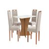 Comedor Yardas Trento 4 Sillas Off White