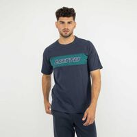 Polera Deportiva Hombre Lotto Azul, Blanco, Charcoal, Green, Negro