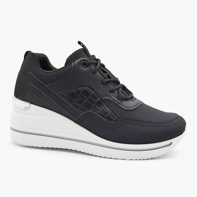 Imagen 1 del producto Zapatilla Urbana Mujer Zibel Negro, Nude