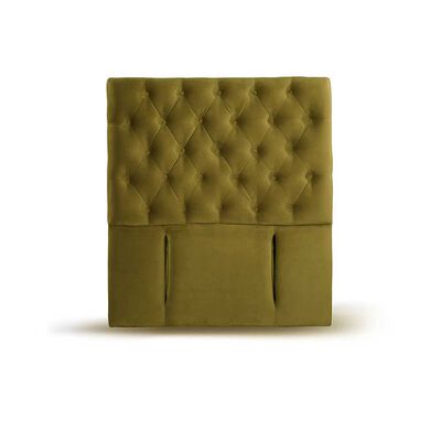 Respaldo Latam Home 1 Plaza Florencia Tela Velvet Verde