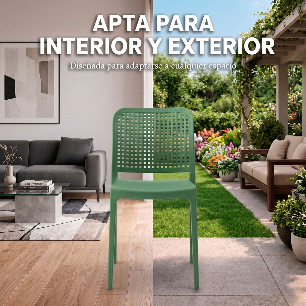Silla Tuhome Bronx Verde