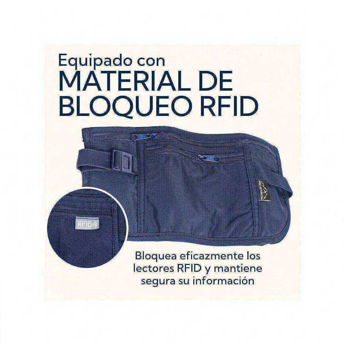 Banano para Viajes Azul Pro Outdoor