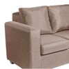 Sofá Deco Outlet Turín 3 Cuerpos Beige Claro