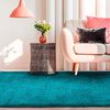 Alfombra Dib Shaggy Colors 150 x 200 cm Turquesa