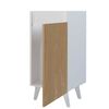 Mueble Lavadero Silcosil Logia Blanco Madera