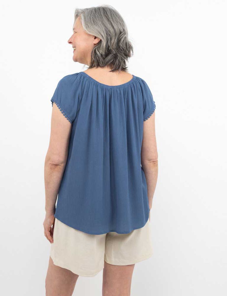 Blusa Manga Corta Mujer Portman Club