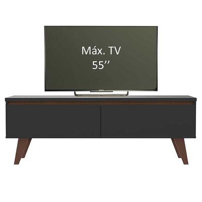 Imagen 2 del producto Rack TV Vekkahome Le Mans Hasta 55"" Negro
