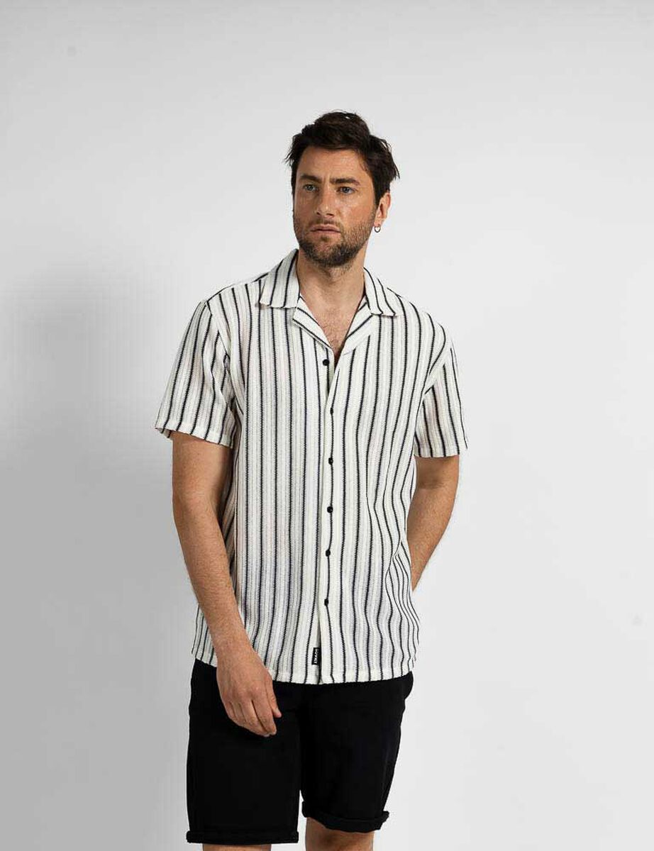 Camisa Crochet Manga Corta Hombre Soviet