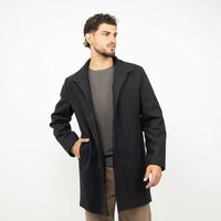 Abrigo Hombre Zibel Negro, Tabaco