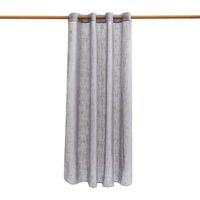 Cortina Dib Velo Glasgow Liso Gris 140 x 230 cm